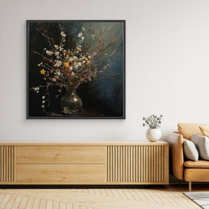 Vase with field bouquet