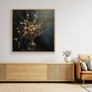 Vase with field bouquet