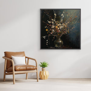 Vase with field bouquet